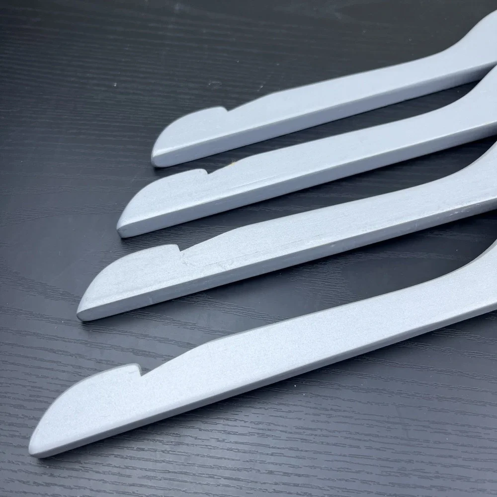 Columbia Sportswear Company Wooden Clothes Hangers Gray Set of 4